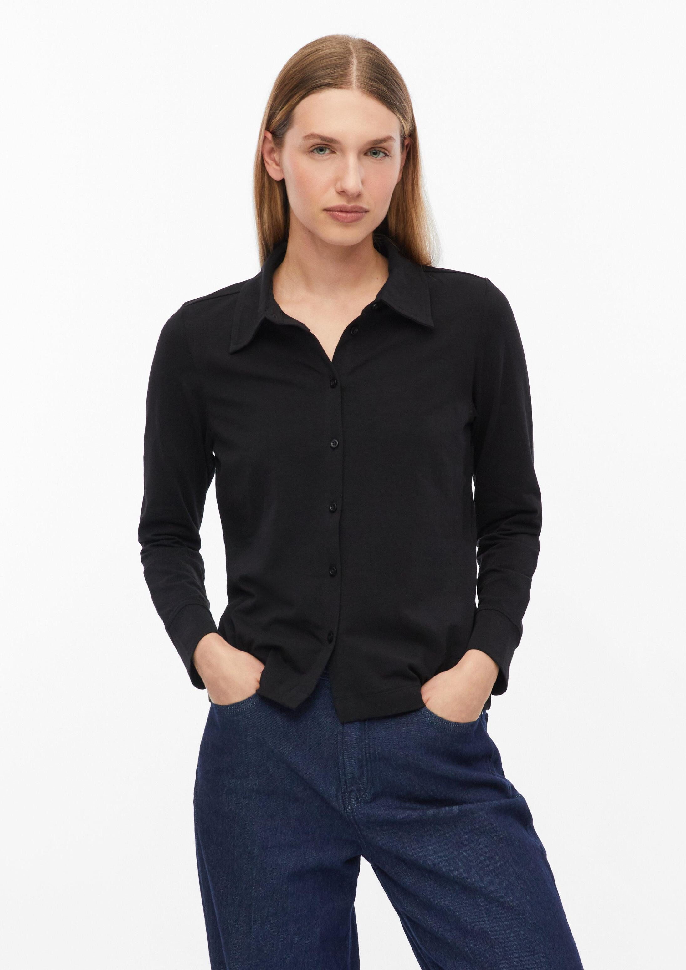 s.Oliver Langarmshirt T-Shirt Elastische Jerseybluse