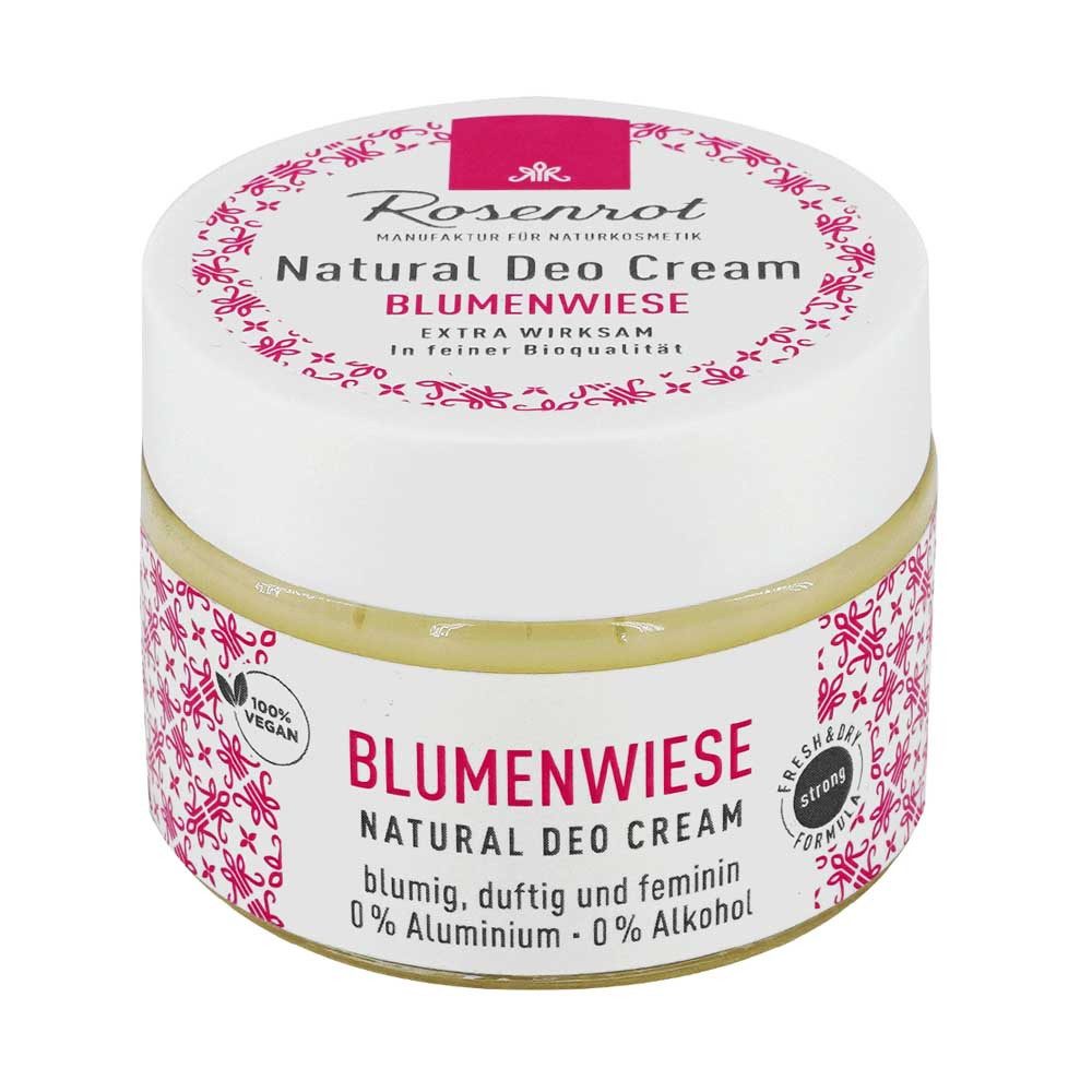 Rosenrot Deo-Creme Deo Creme - Blumenwiese 50g