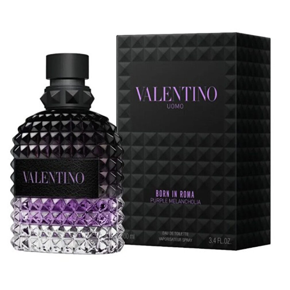 Valentino Eau de Toilette UOMOEBOREN IN ROM, MELANCHOLIA, VIOLETT, EDT VAPO