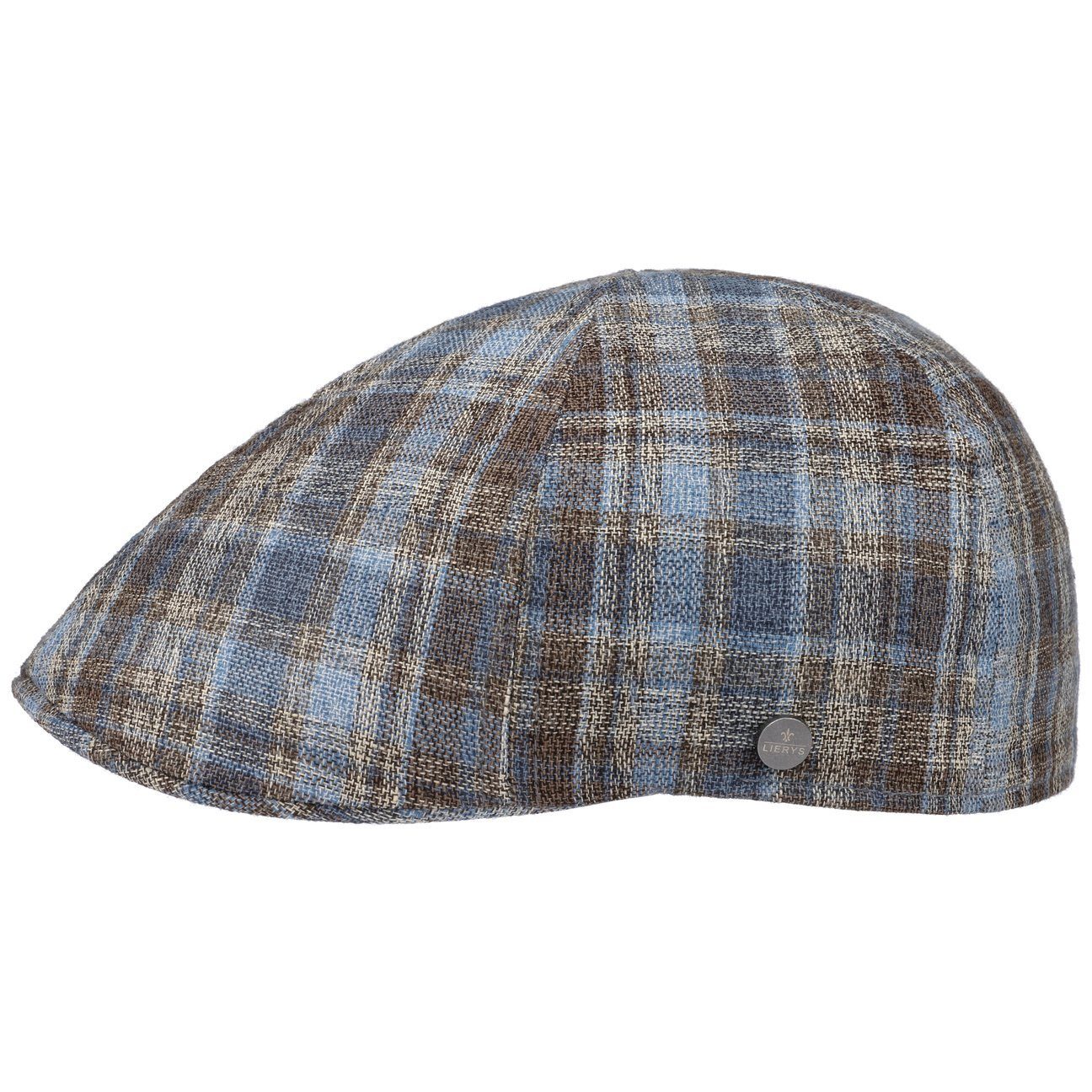 Lierys Flat Cap (1-St) Schirmmütze mit Schirm, Made in the EU blau