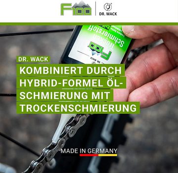 DR WACK Fahrrad-Montageständer Dr.Wack F100 Fahrrad MTB Ebike Road Trocken Schmierstoff Pflege 50ml