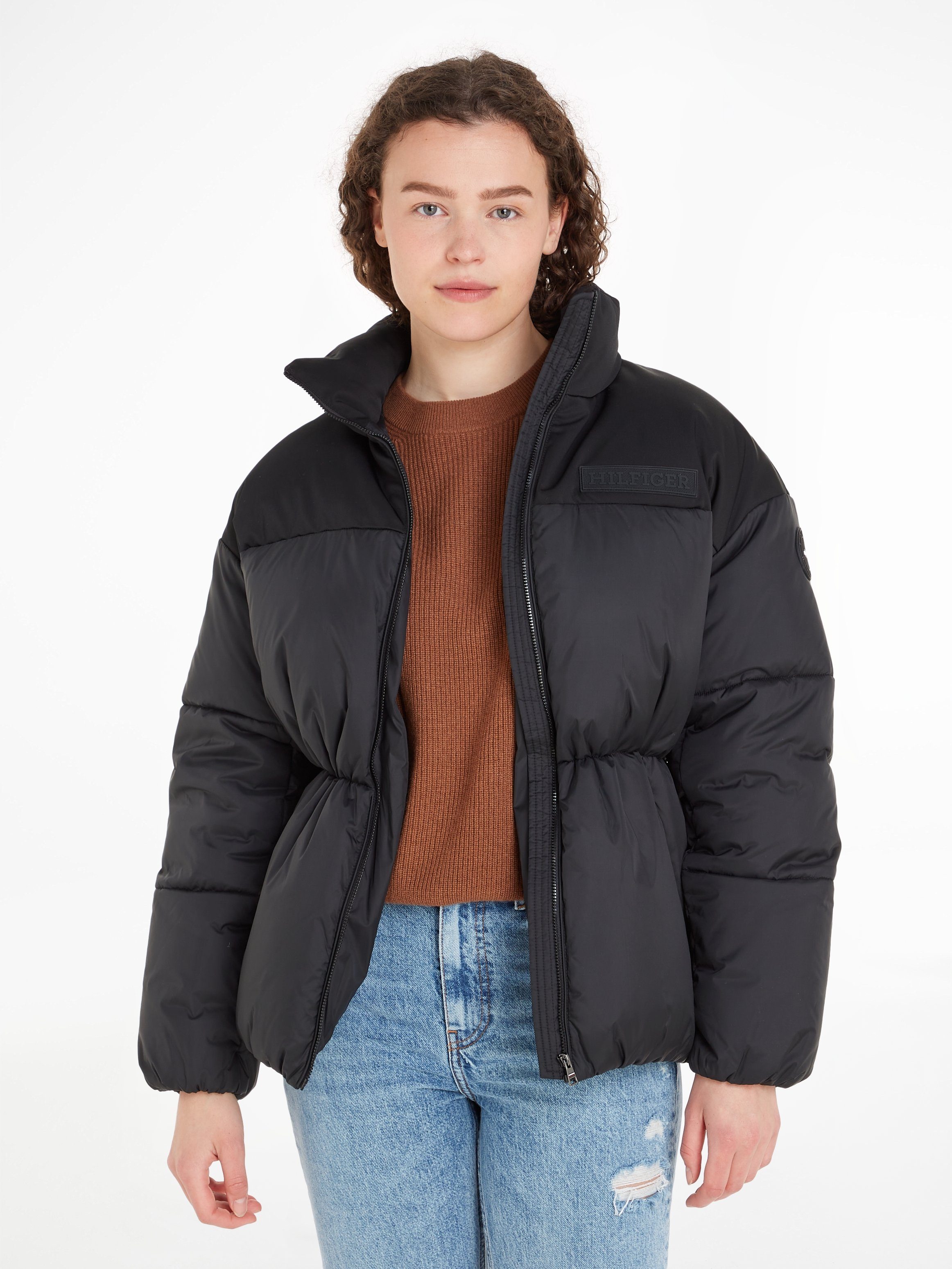 Tommy Hilfiger Steppjacke NEW YORK PUFFER JACKET mit verstellbarem Bund an der Taille