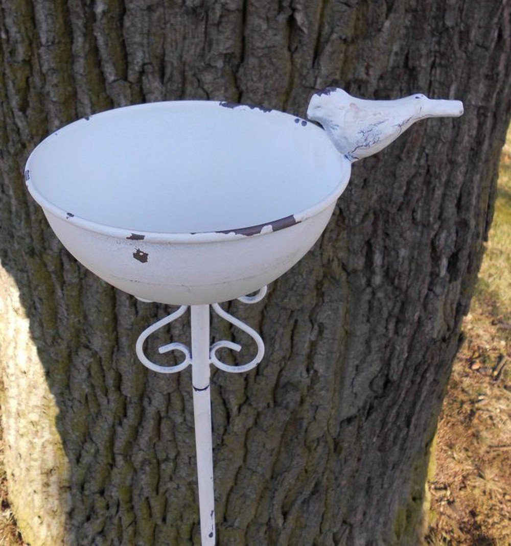 Deko-Impression Vogeltränke Vogeltränke auf Stab Futterstelle günstig online kaufen