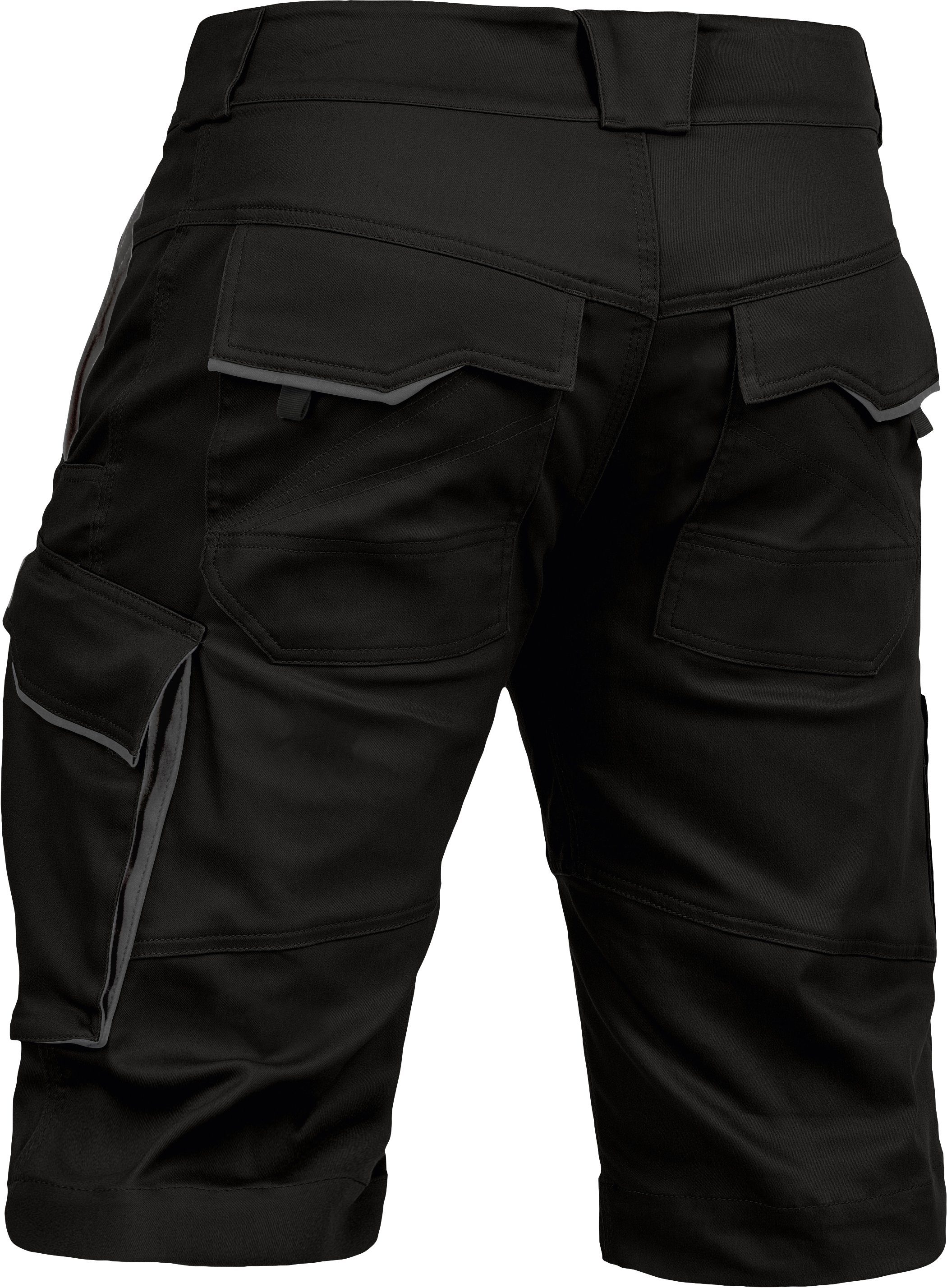 Leibwächter Arbeitsshorts Herren Flex-Line Cargoshorts, Bequeme Workwear, 290g/m² (Arbeitsbekleidung) dehnbar durch Elastan (Spandex), Waschbar bis 60°C & trocknergeeignet