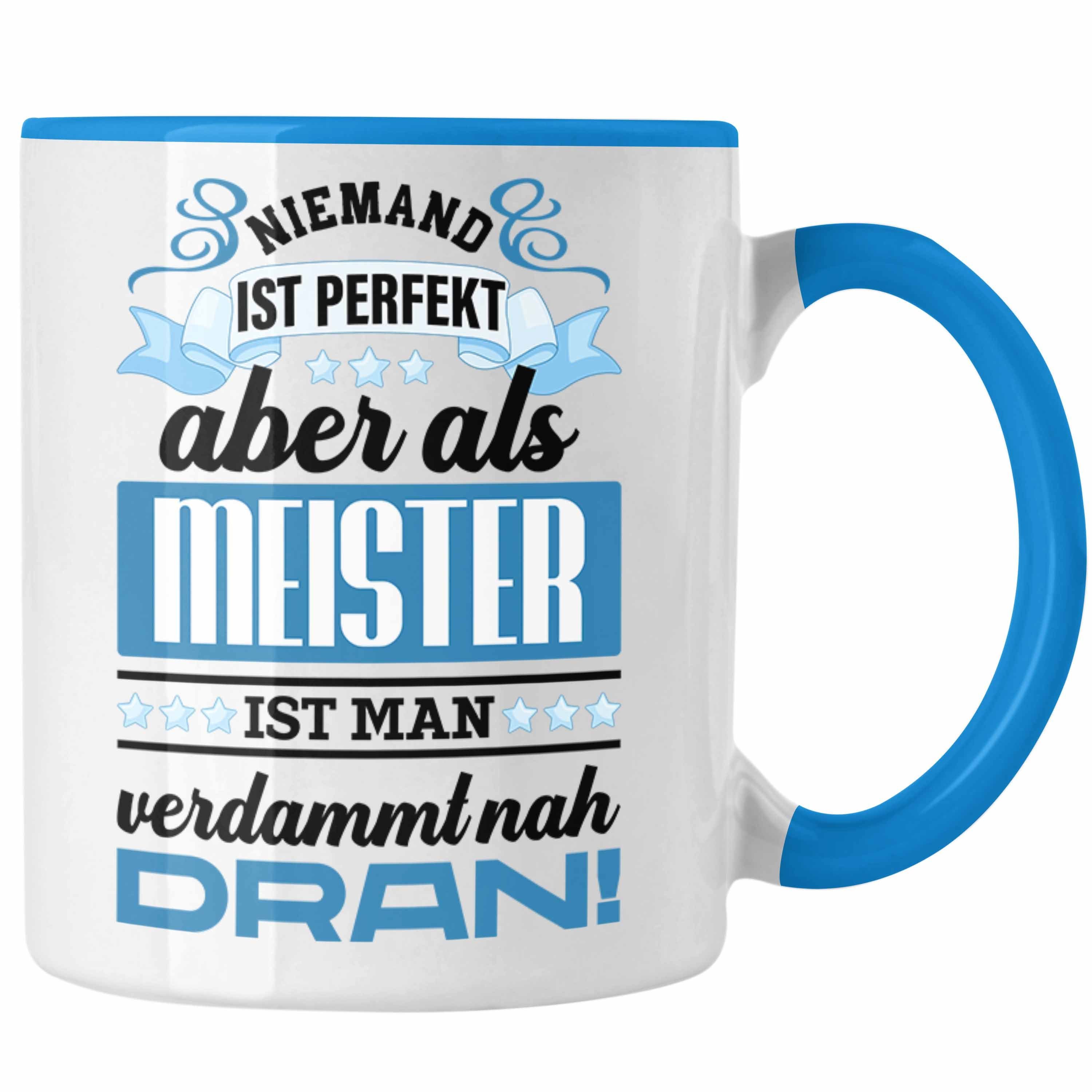 Trendation Tasse Trendation - Meisterprüfung Bestanden Geschenke Meister Prüfung Tasse