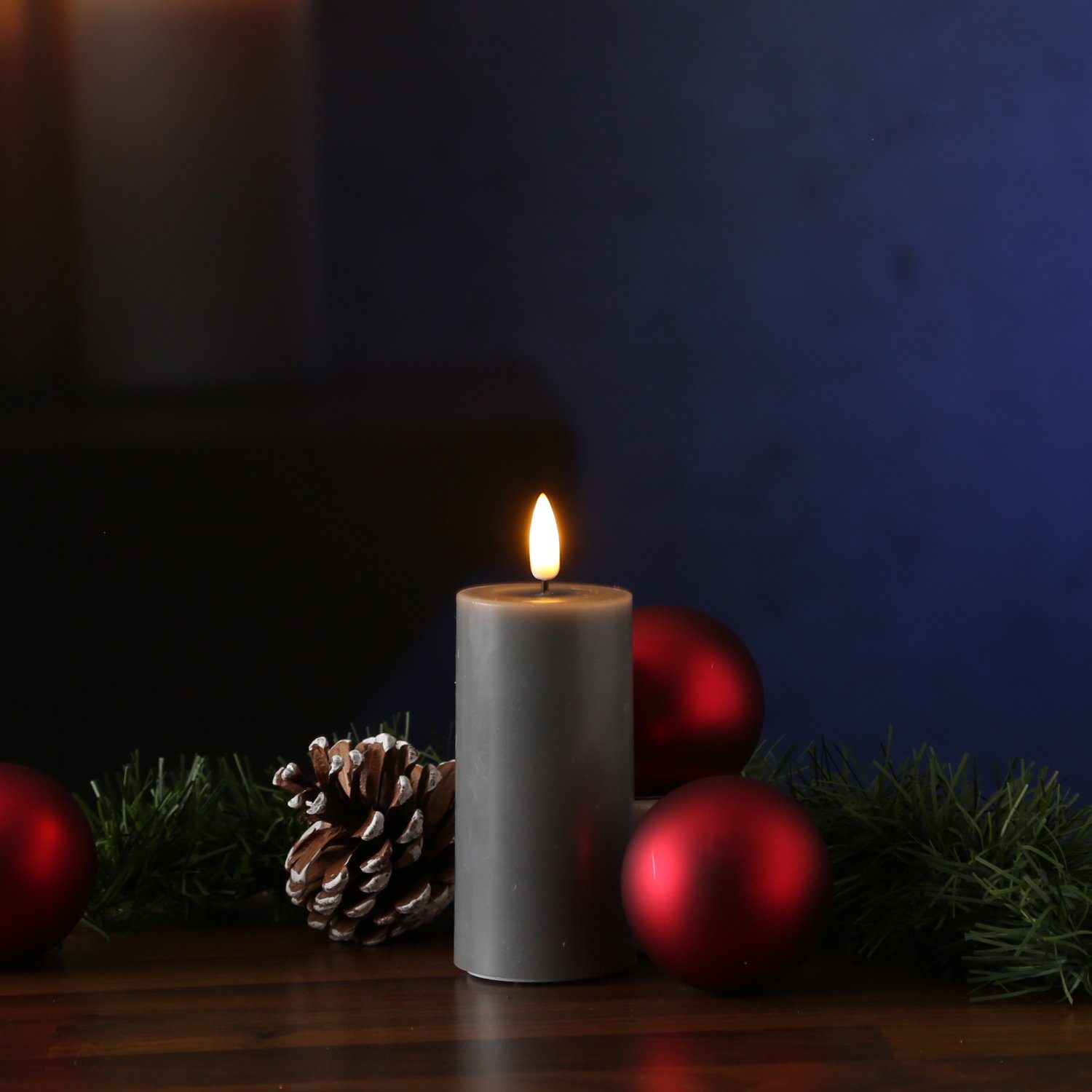 Deluxe Homeart LED-Kerze Mia Echtwachs Deluxe günstig online kaufen
