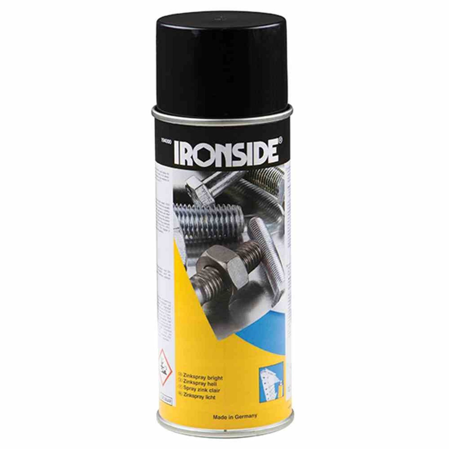 IRONSIDE Sprühlack 400 Zinkspray ml hell