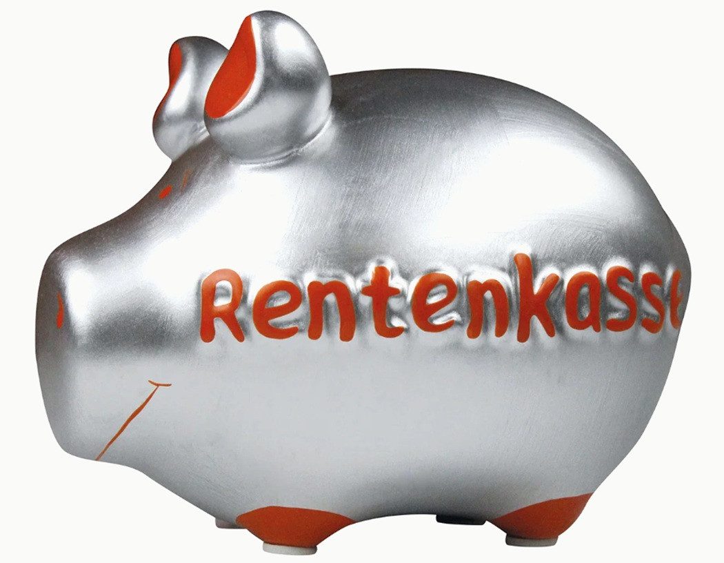 Sparschwein Company Spardose Sparschwein Company Sparschwein "Rentenkasse" B12,5×H9×T9