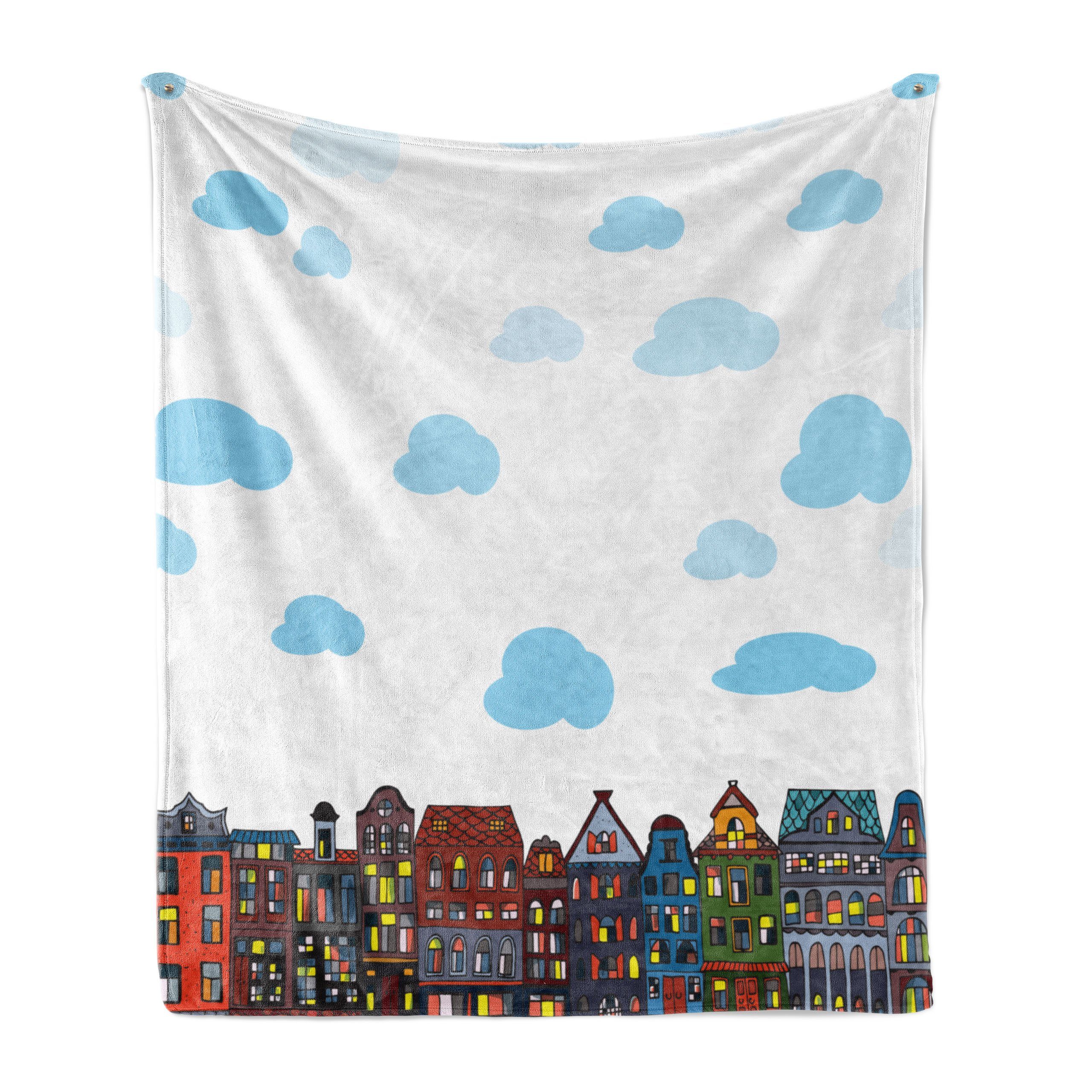 Wohndecke Gemütlicher Plüsch für den Innen- und Außenbereich, Abakuhaus, Amsterdam Fluffy Clouds Residency | Wohndecken