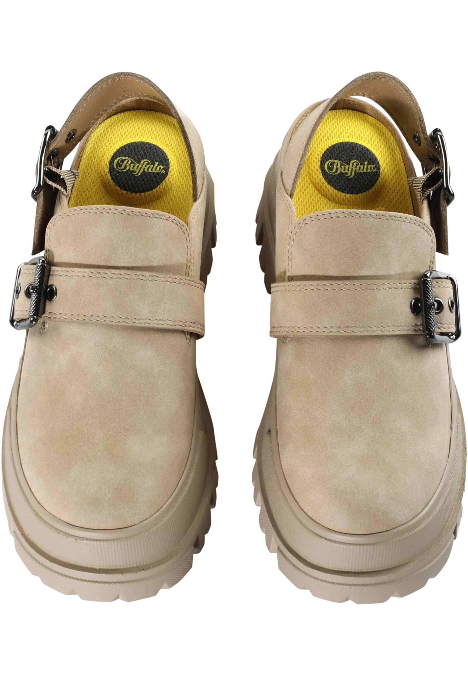 Buffalo Damen Buffalo Aspha Clog Snd Vegan Nubuck Sandale