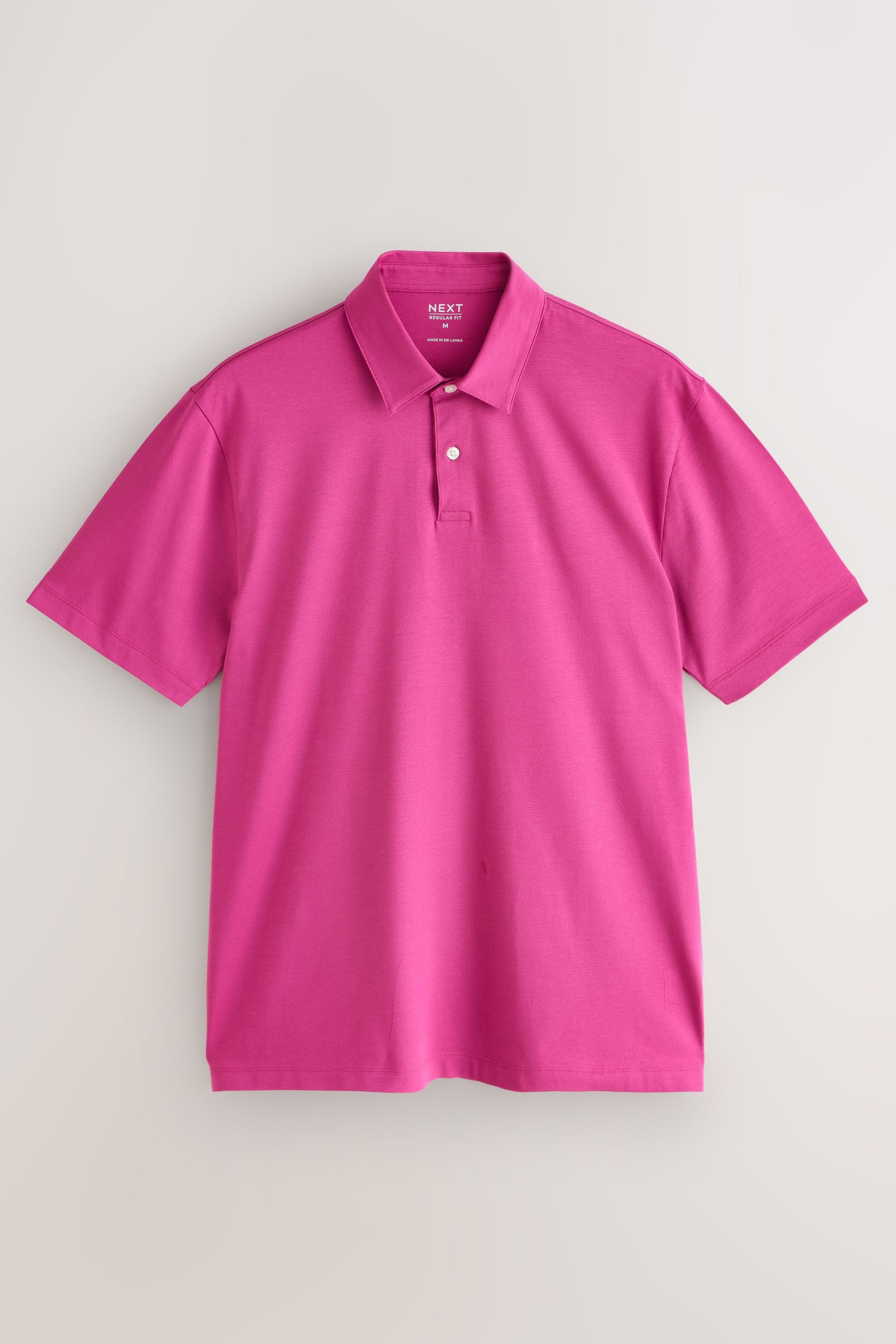 Next Poloshirt Regular Fit kurzärmeliges Pikee-Poloshirt (5-tlg)