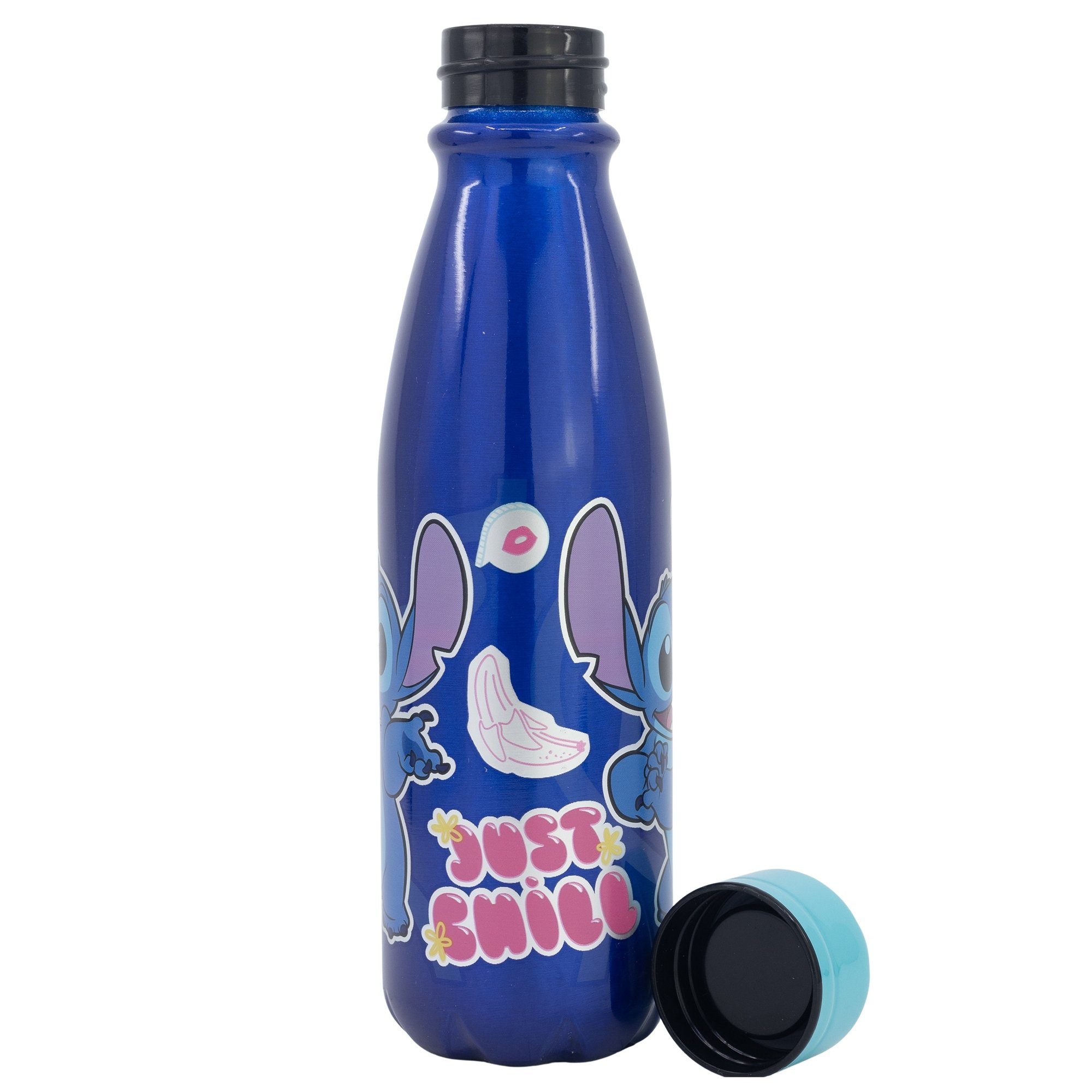 600 ml Aluminium Flasche Disney Disney Trinkflasche Kinder Wasserflasche, Stitch