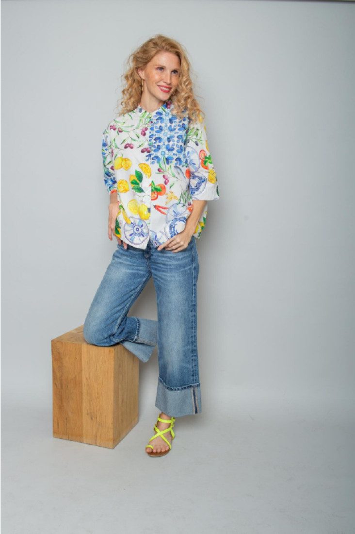 Emily Van Den Bergh Blusenblazer