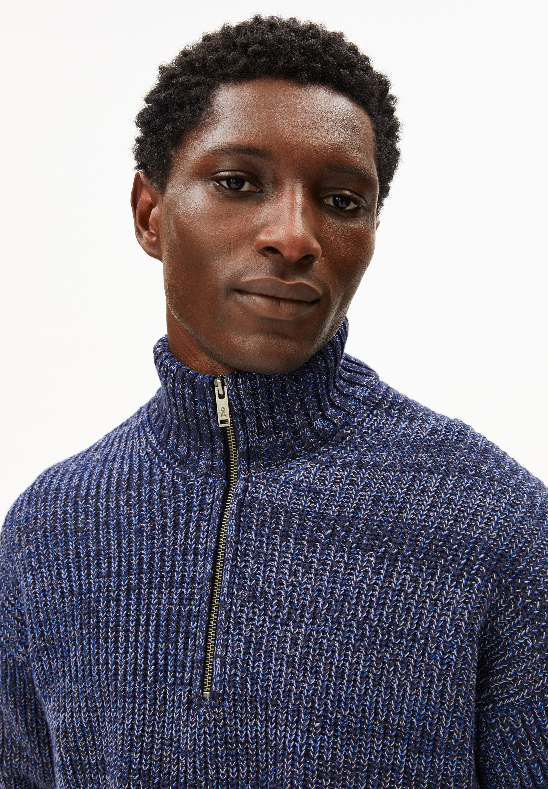 Armedangels Strickpullover MICHAAEL MOULINE Pullover aus Bio-Baumwoll Mix Relaxed Fit