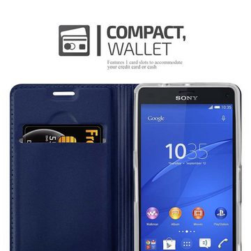 Cadorabo Handyhülle Sony Xperia Z3 COMPACT Sony Xperia Z3 COMPACT, Klappbare Handy Schutzhülle - Hülle - mit Standfunktion und Kartenfach