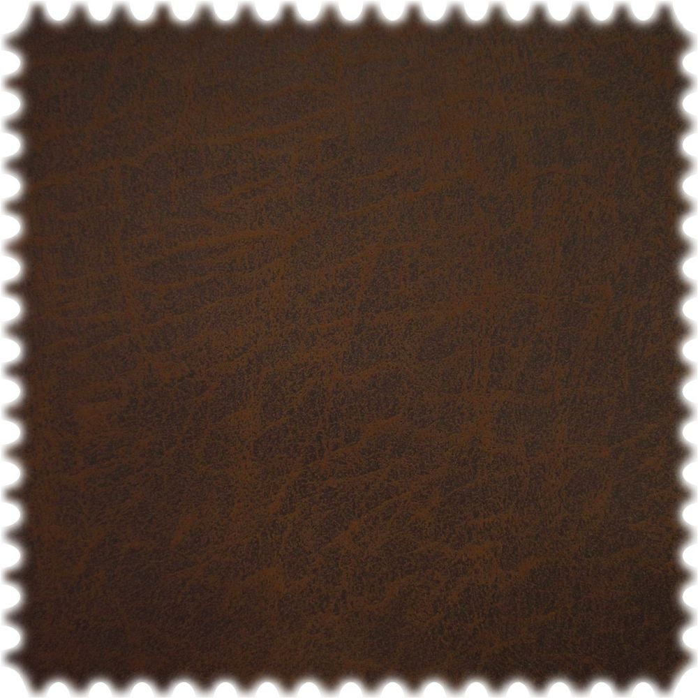 Heiro Stoff Rom Antik Lederfaserstoff Choco, Polsterstoff Meterware - Breite:138 cm