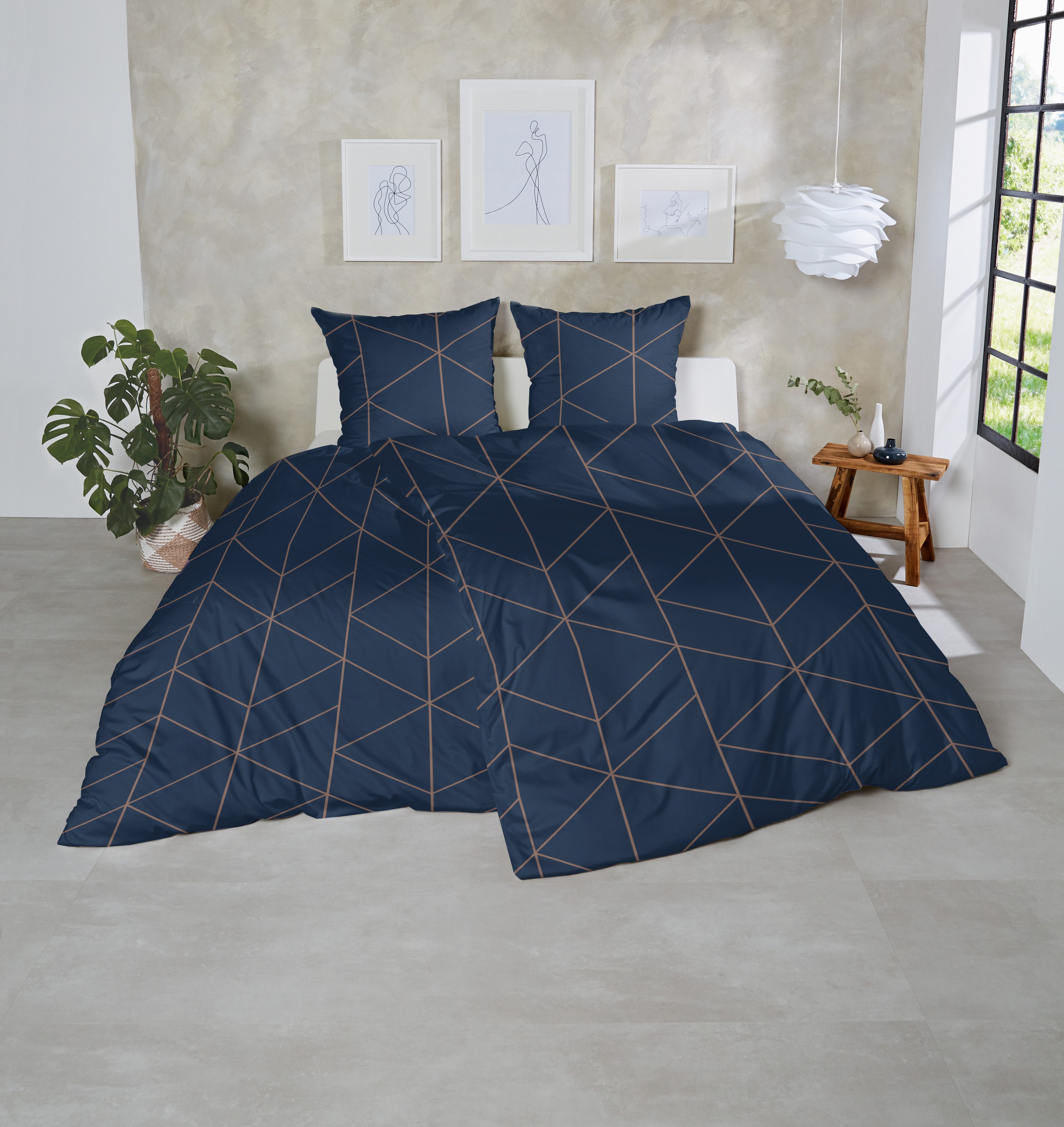 Primera Bettwäsche Feinbiber-Bettwäsche, Mako-Satin, 1 teilig, günstig online kaufen