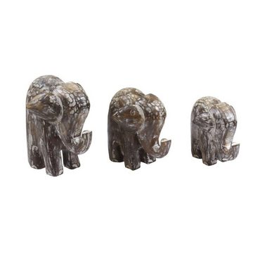 Oriental Galerie Dekofigur 3er Set Elefanten Albesia (3 St)