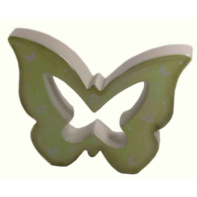 HTI-Living Tierfigur Schmetterling Spring Festival Green (Stück, 1 St., 1 Schmetterling), Dekoration Geschenkidee