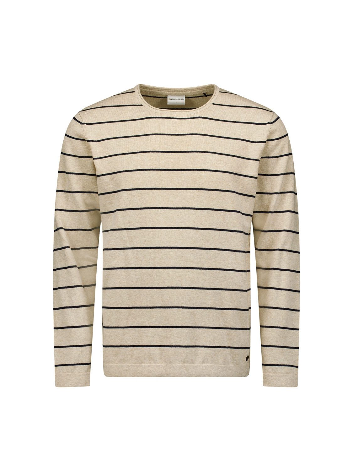 Strickpullover Pullover Crewneck Stripe