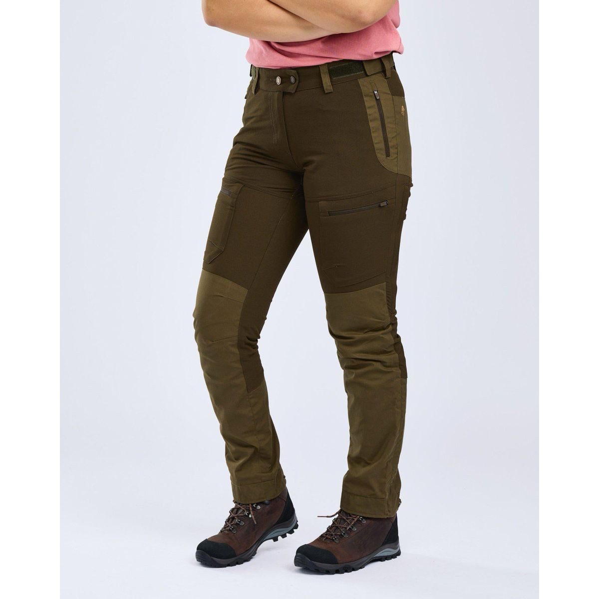 Pinewood Outdoorhose Finnveden Hybrid Extreme Women Trouser Hochfunktionale Damenhose mit wasserdichter Membran, ideal für