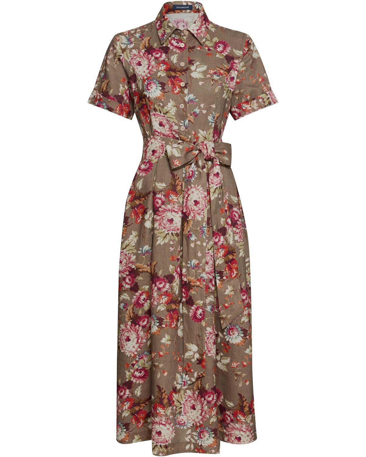 Highmoor Midikleid Leinenkleid