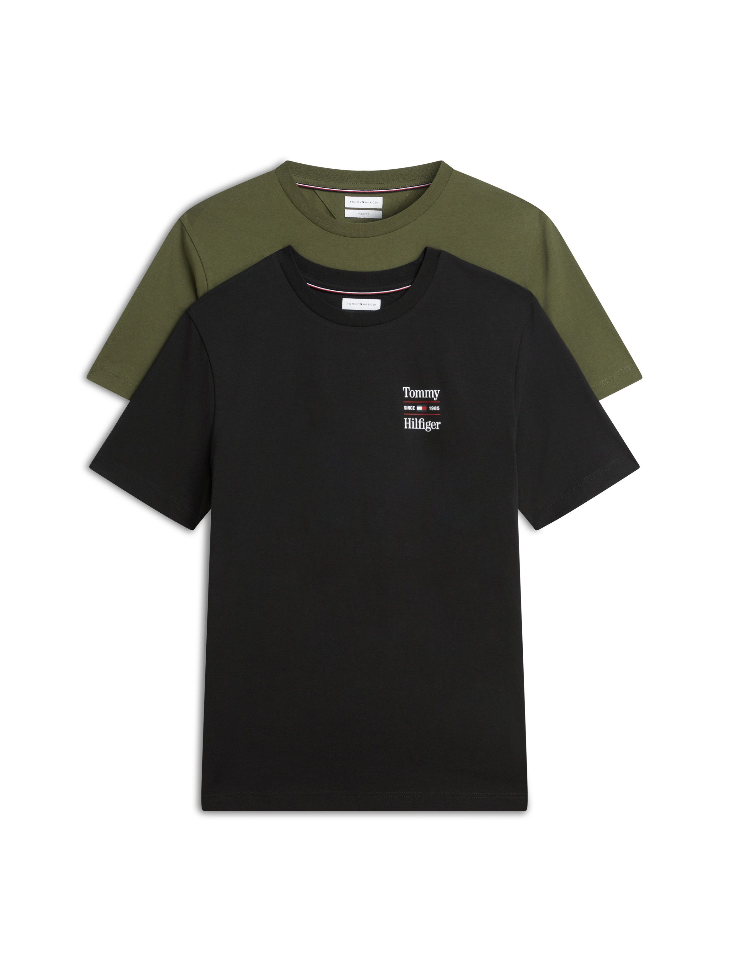 Tommy Hilfiger T-Shirt 2 PACK CHEST GRAPHIC REG TEES (2-tlg)