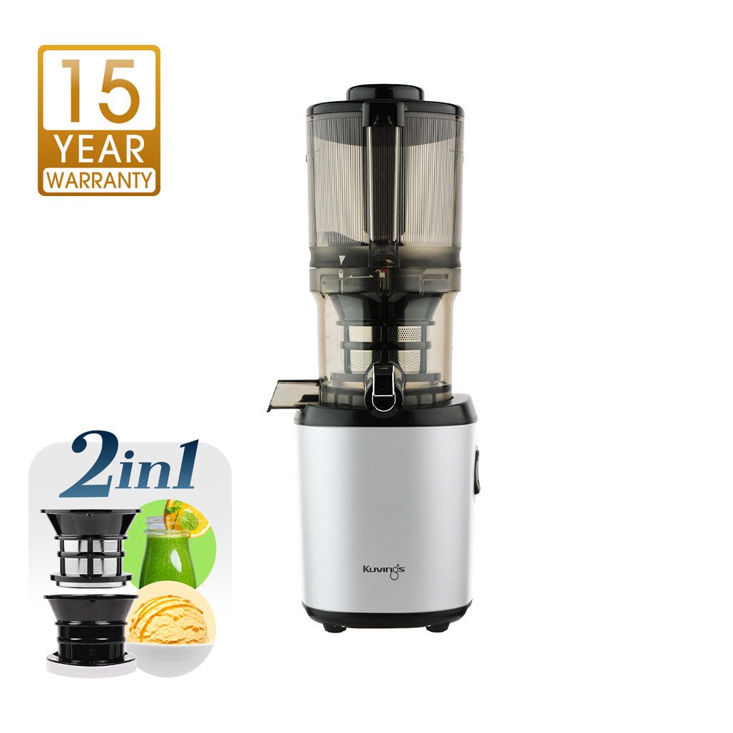 Kuvings Entsafter AUTO6 HANDS-FREE SLOW JUICER (KHS-660SE), 200 W, 1.700-ml-Auto-Hopper