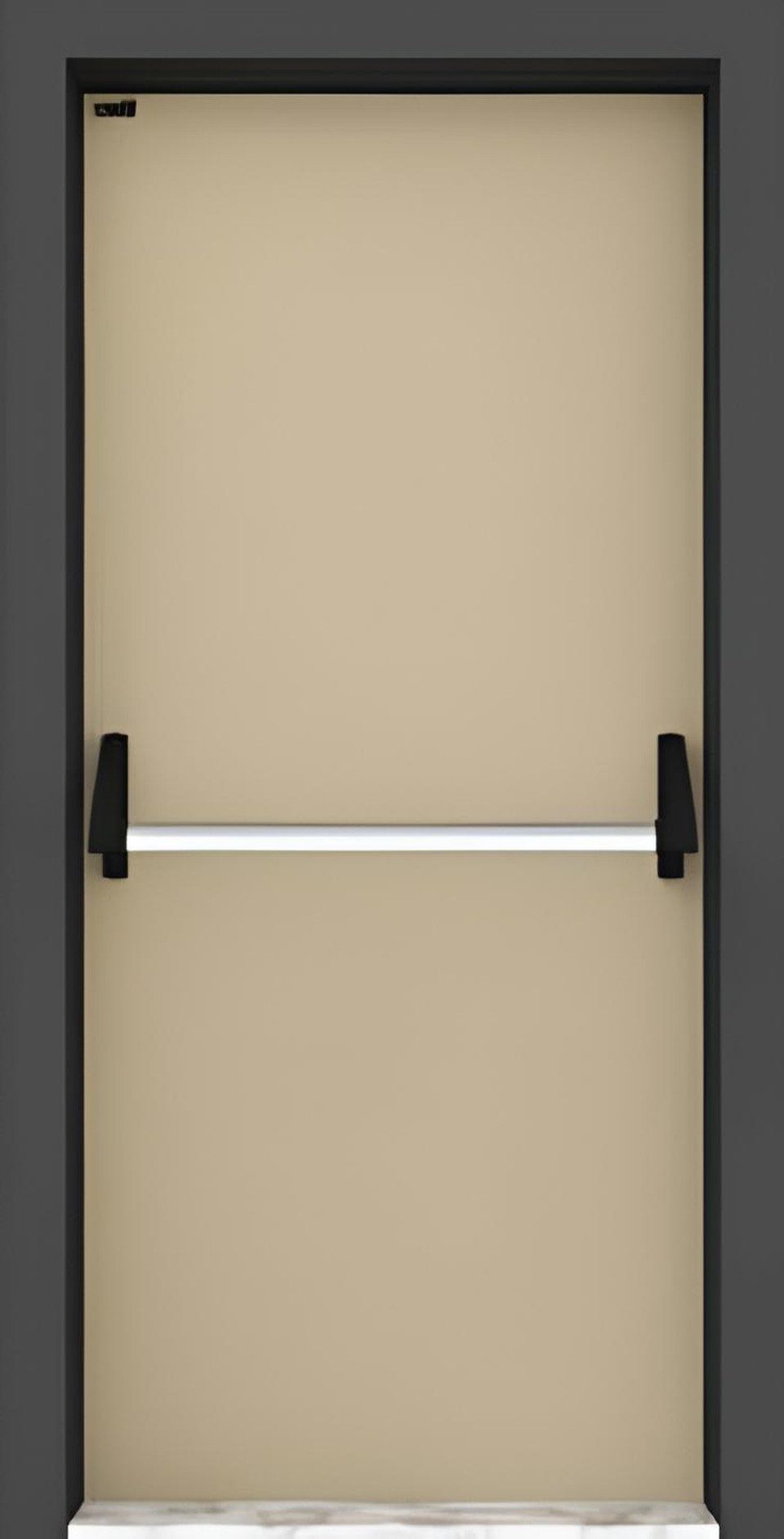 Xlmoebel Brandschutztür Beige Brandschutztür Designer Fluchtü r Feuerwehrschutztüre, Made in Europa