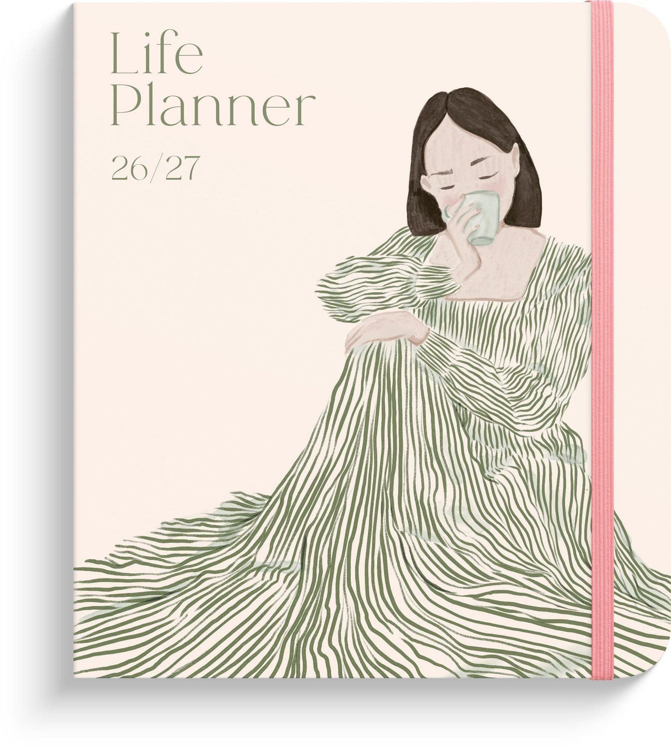 Wandkalender Life Planner Decor Green flow 26/27