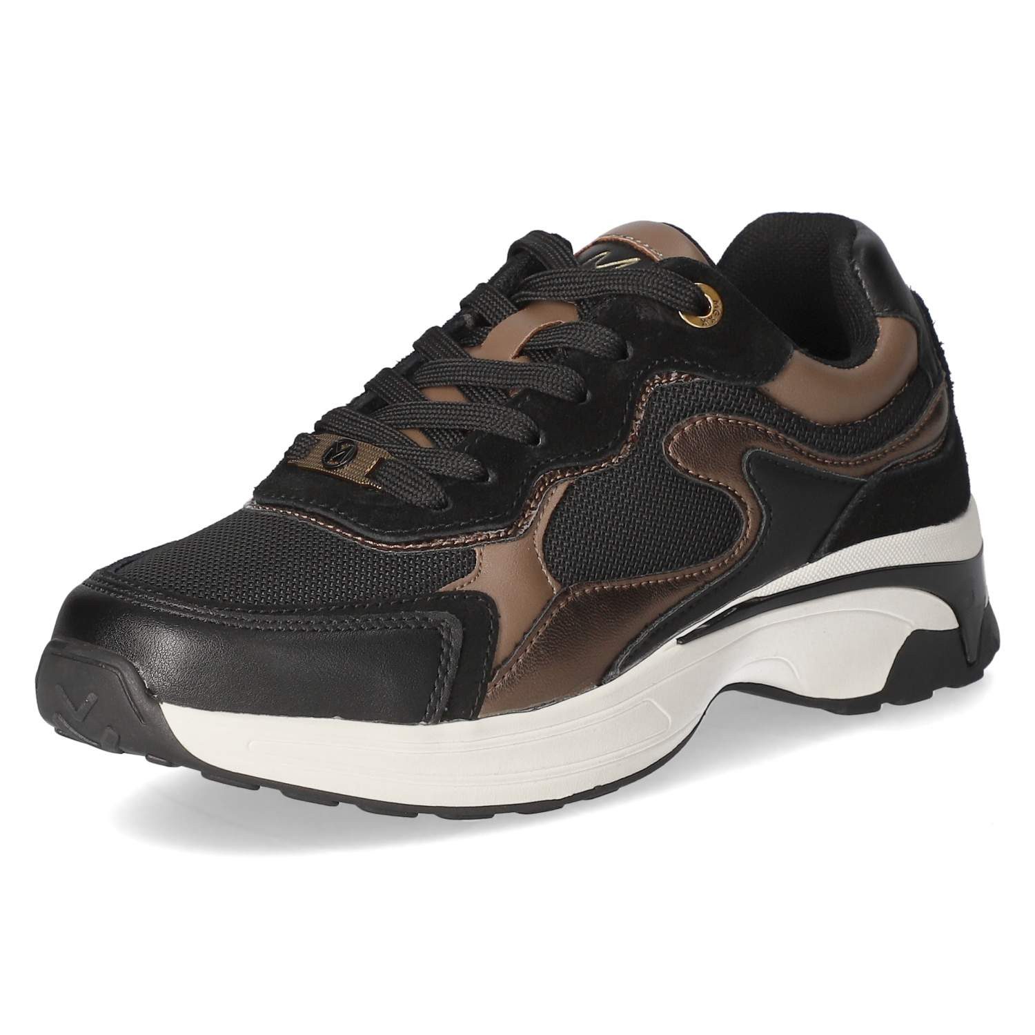Mexx Mexx MI001001253W1101 Damen Textil & Synthetik schwarz Schnürschuh
