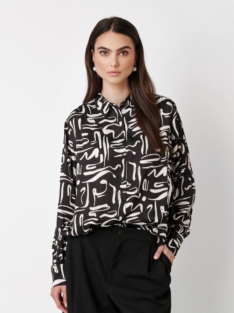 DESOTO Klassische Bluse Lena mit Volumenärmel günstig online kaufen