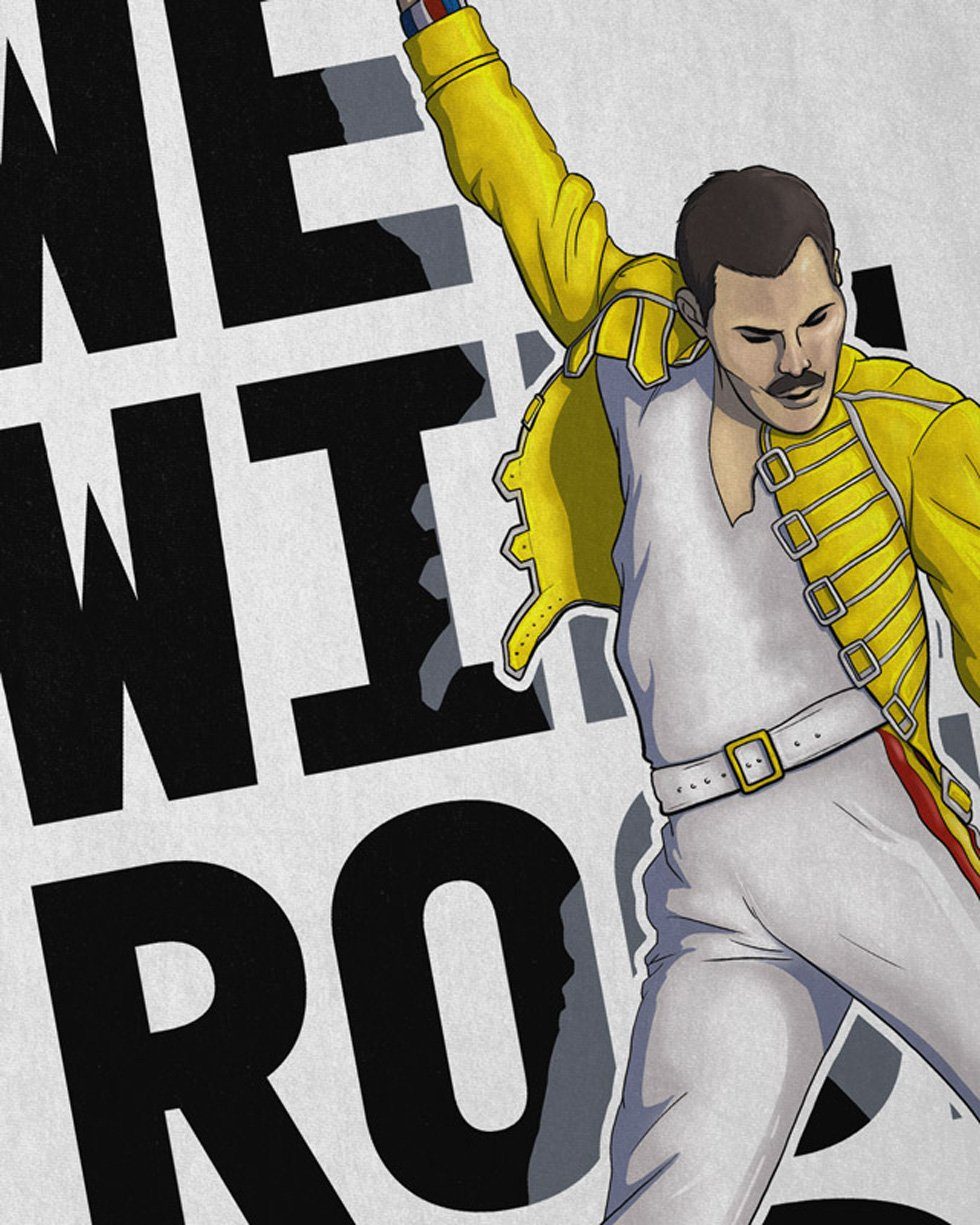 style3 T-Shirt Rock You freddie queen festival bohemian you mercury queen r günstig online kaufen