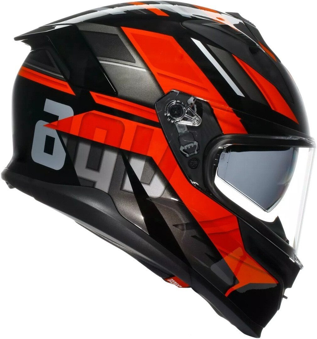 AGV Motorradhelm K7 Taurax Helm, Vorbereitet Für Kommunikationssystem,integriertes Sonnenvisier