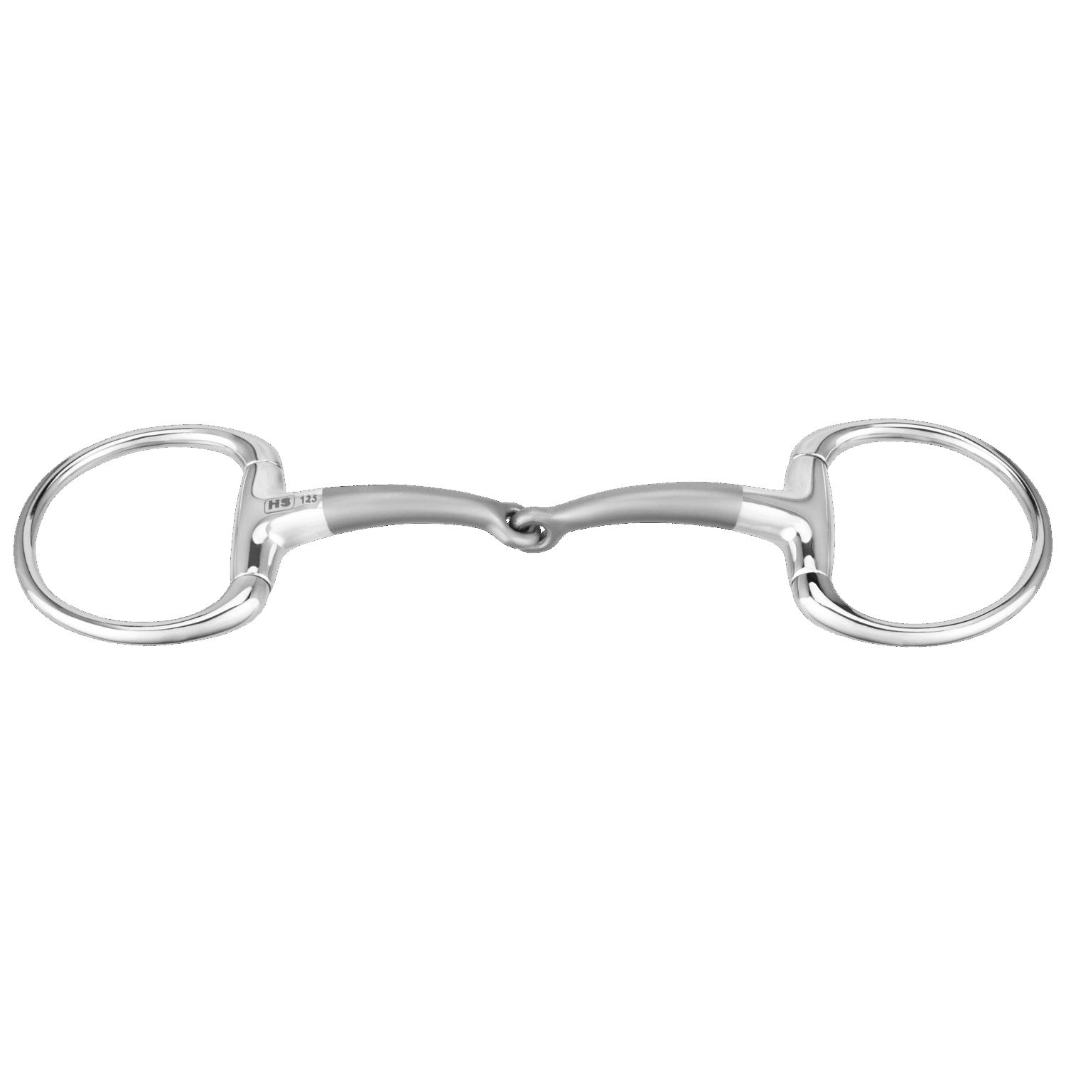 SPRENGER Trensenzaum SATINOX Olivenkopftrense 14 mm einfach gebrochen - Edelstahl rostfrei