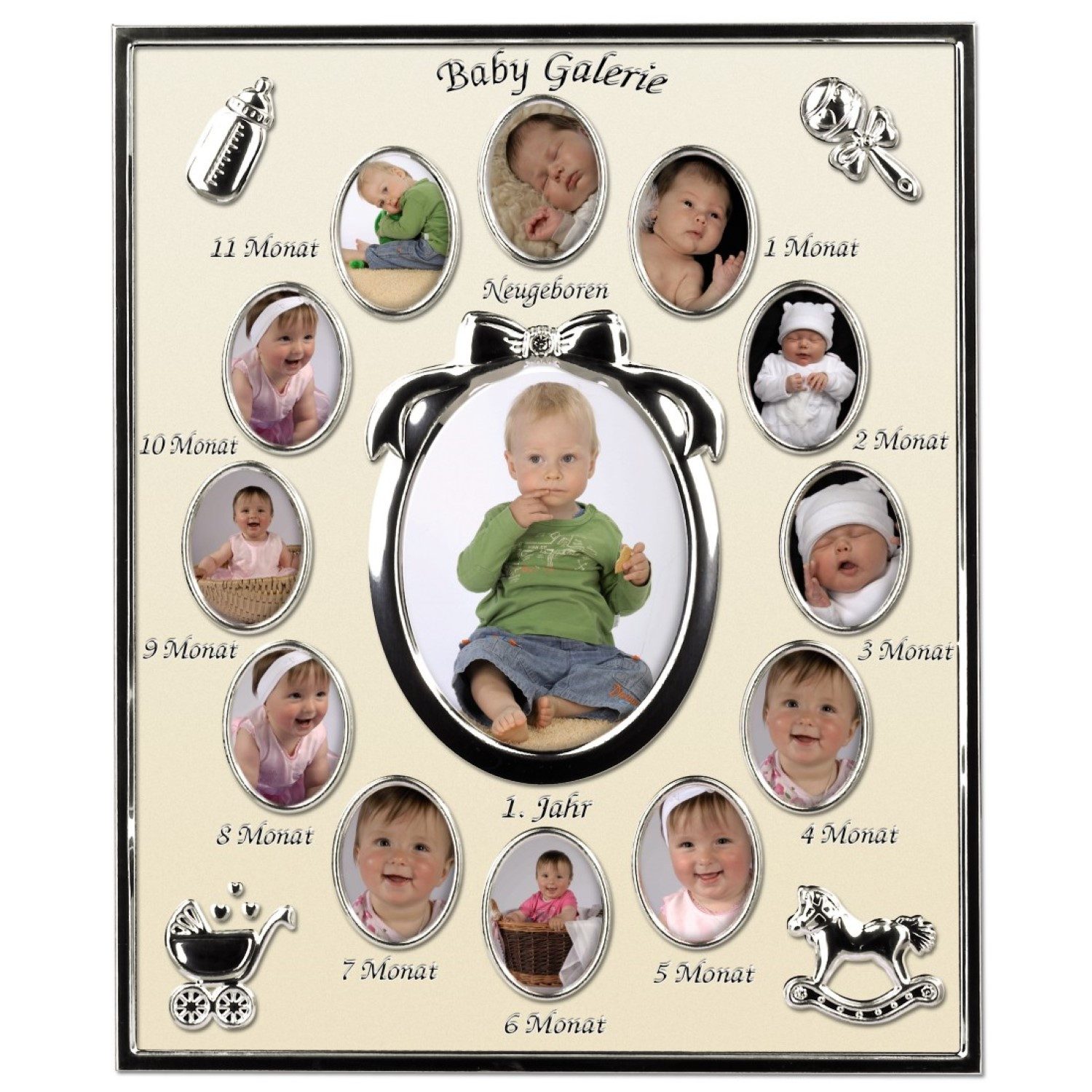 Hama Bilderrahmen Baby Portrait-Rahmen 1. Jahr günstig online kaufen