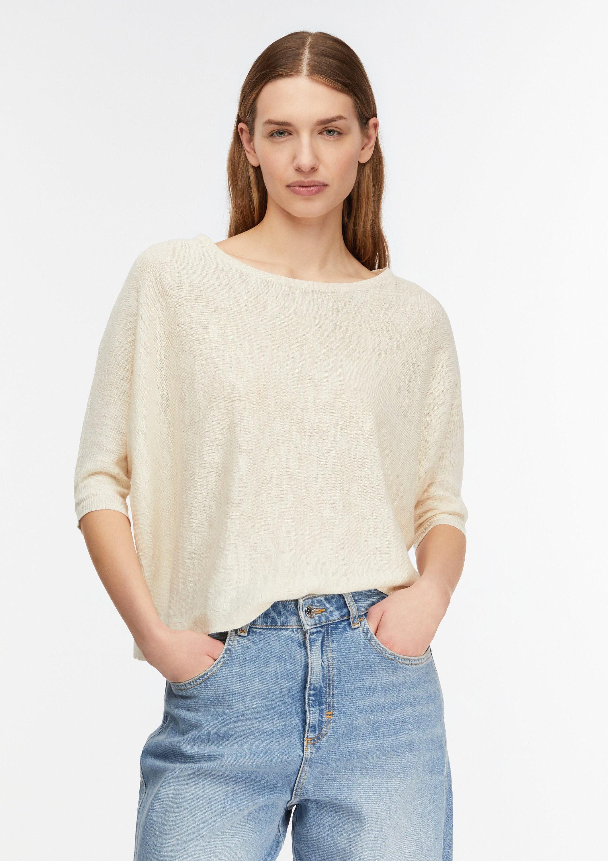 3/4 Arm-Pullover Strickpullover