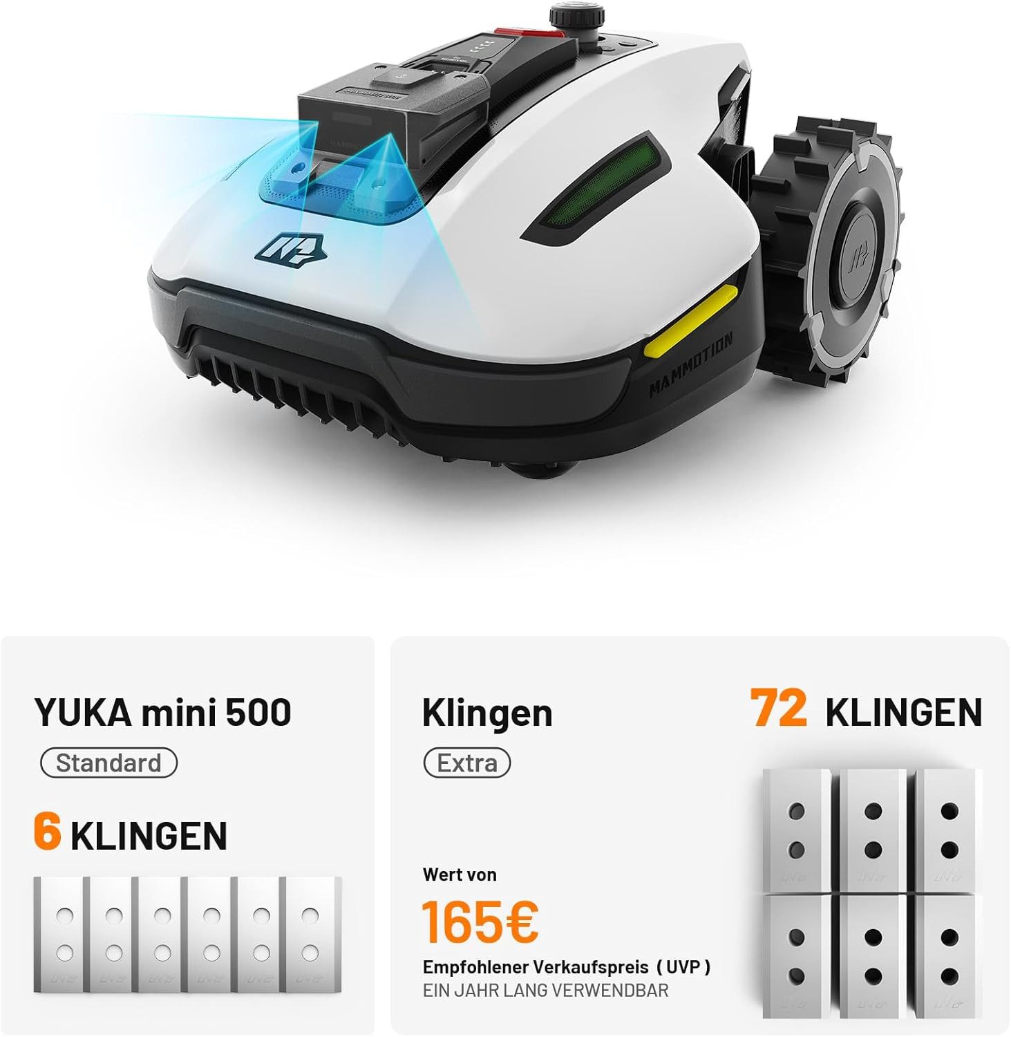 Mammotion Rasenmähroboter YUKA Mini 500, bis günstig online kaufen