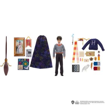 Mattel® Actionfigur Harry Potter – Adventskalender mit Puppe – Gryffin, Weihnachtliche Überrasschungen mal anders: originalgetreue Harry Pott