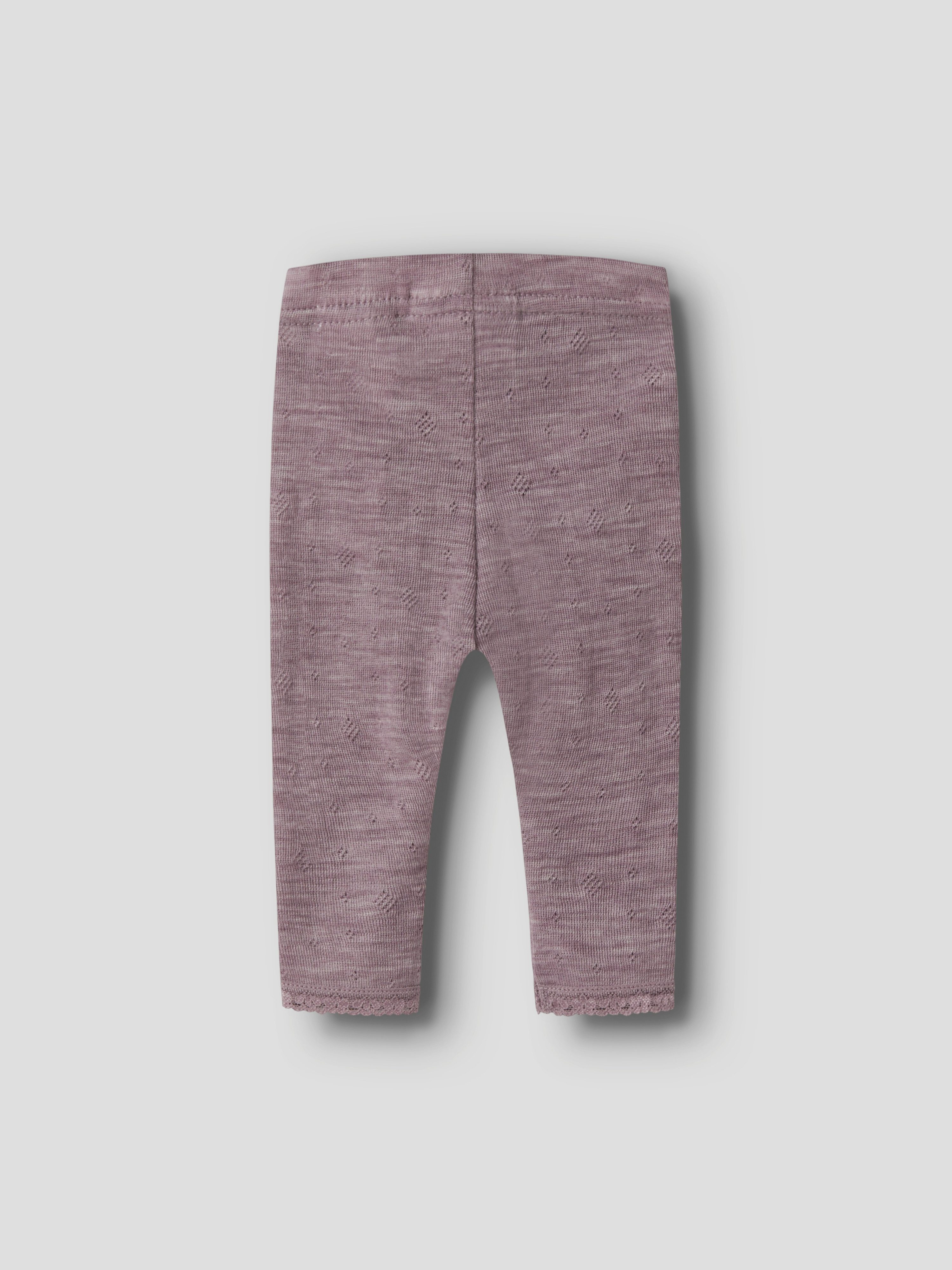 Name It Leggings NBFWANG WOOL NEEDLE LEGGING SOLID NOOS Wolle, slim fit