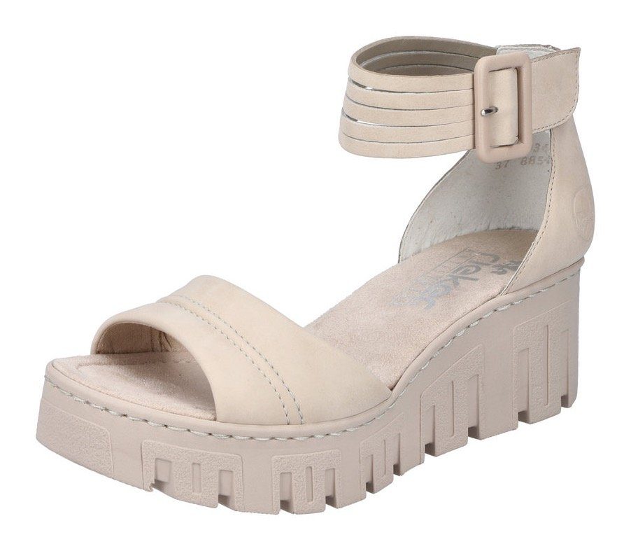 Rieker Keilsandalette, Sommerschuh, Sandale, Keilabsatz, mit günstig online kaufen