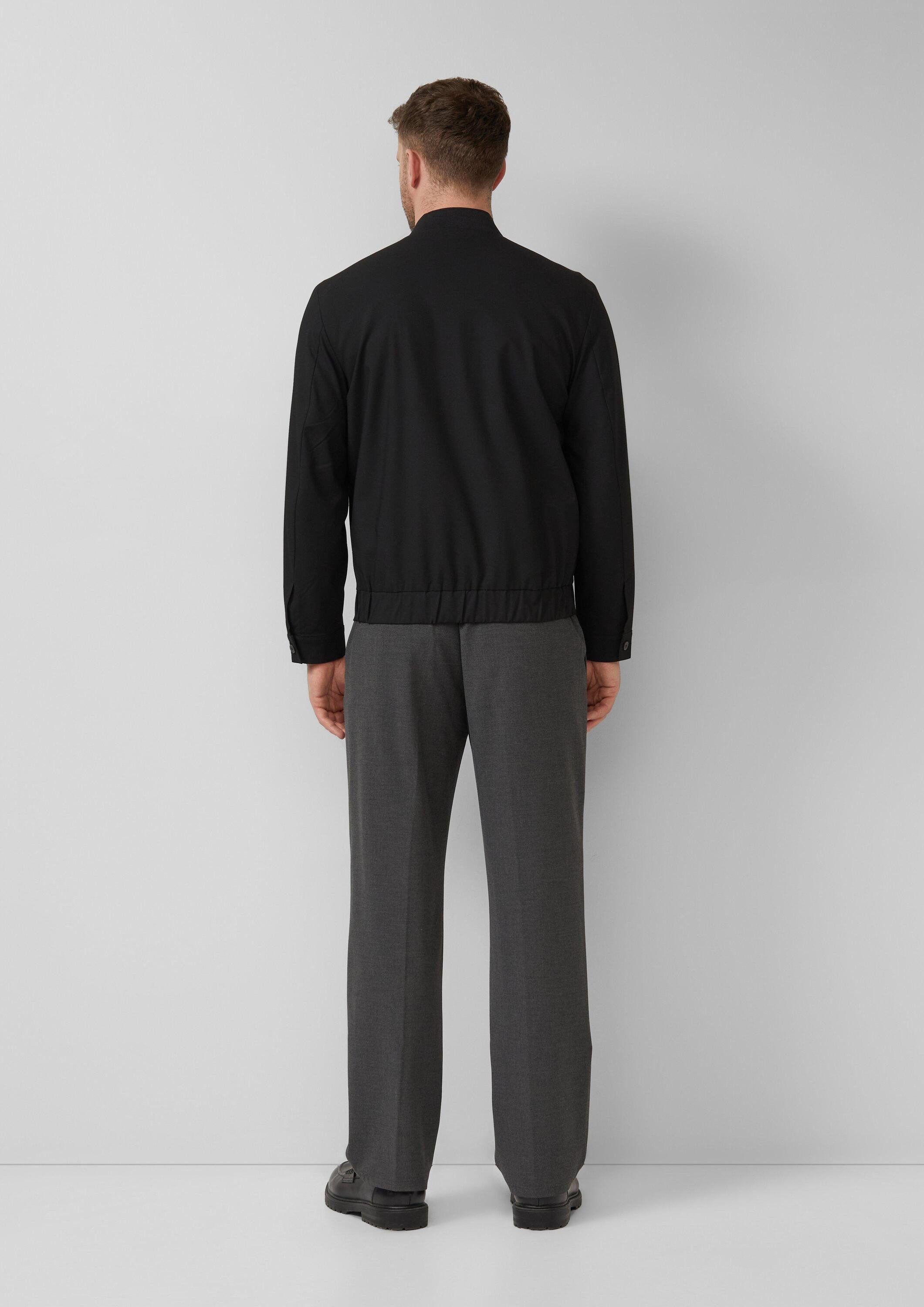 s.Oliver Funktionsjacke Indoor-Jacke s.O NOW: Blouson aus Stretch-Twill