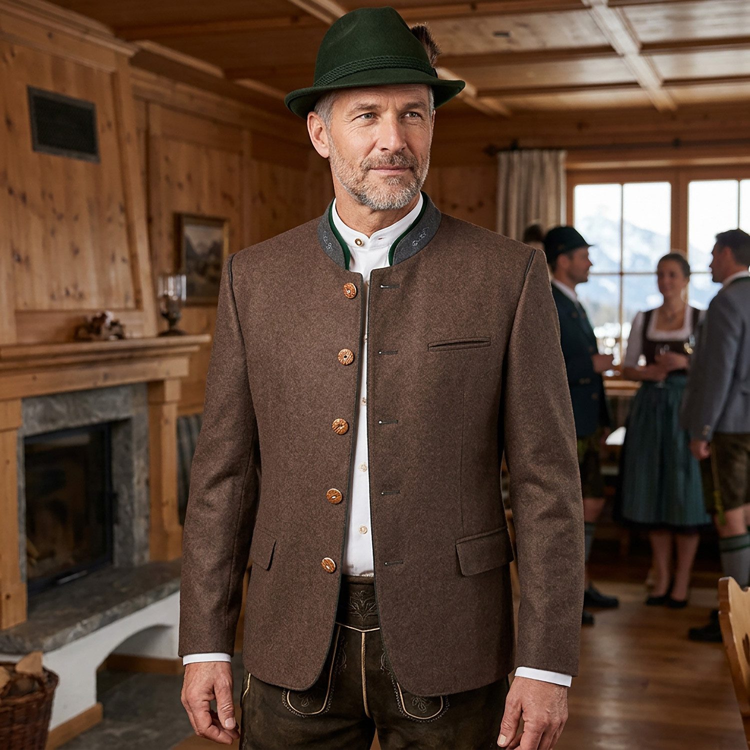 Wiesnkönig Trachtenjacke Lodenjacke Benjamin