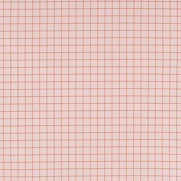SCHÖNER LEBEN. Stoff Dekostoff Baumwolle Canvas Jacques Gitterkaro rosa braun 1,5m