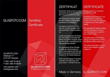 GLASFOTO.COM Teelichthalter Geschenke als 3D-Innengravur - Premiumqualität - Made in Germany (1 Stück)