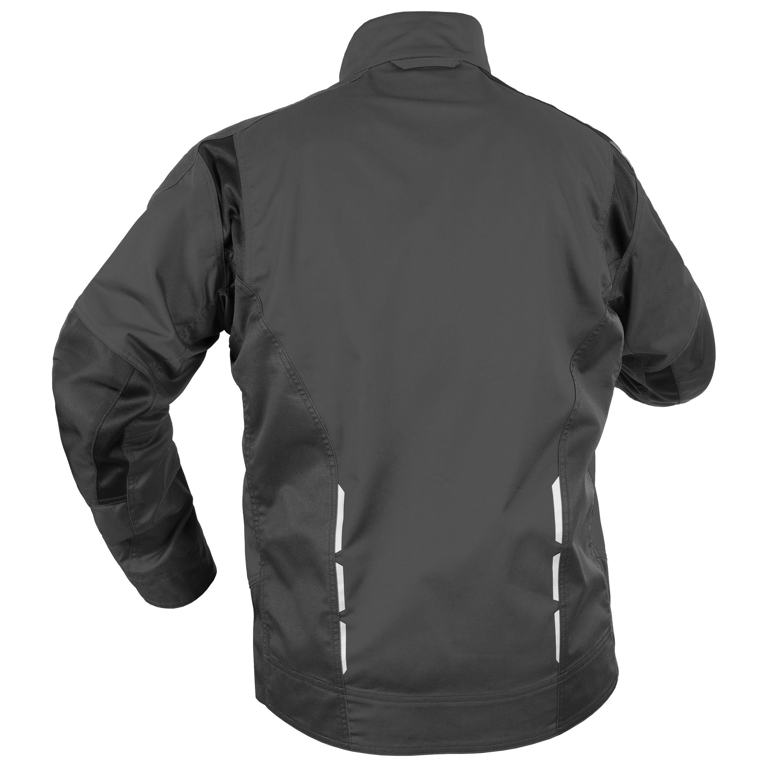 Qualitex Workwear Arbeitsjacke Slim-Fit Arbeitsjacke, Cordura verstärkte Jacke-Herren, Ungefüttert (1-St) Ungefüttert, Strapazierfähig, Robust, Farbstabil, Kratzfreie Jacke