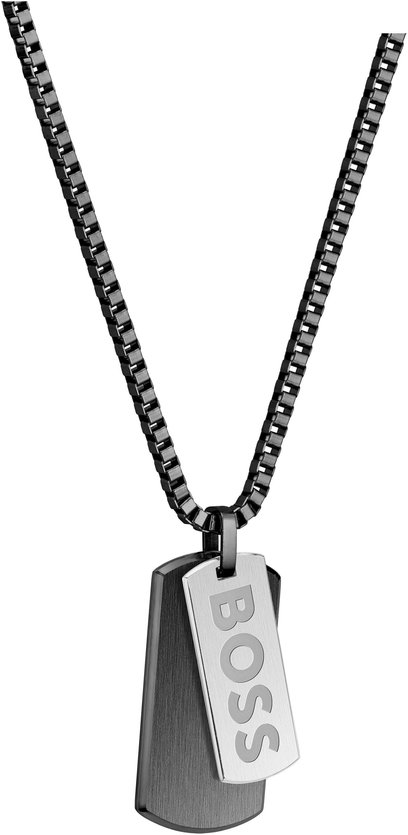BOSS Kette mit Anhänger DEVON, 1580575, 1580576, 1580577
