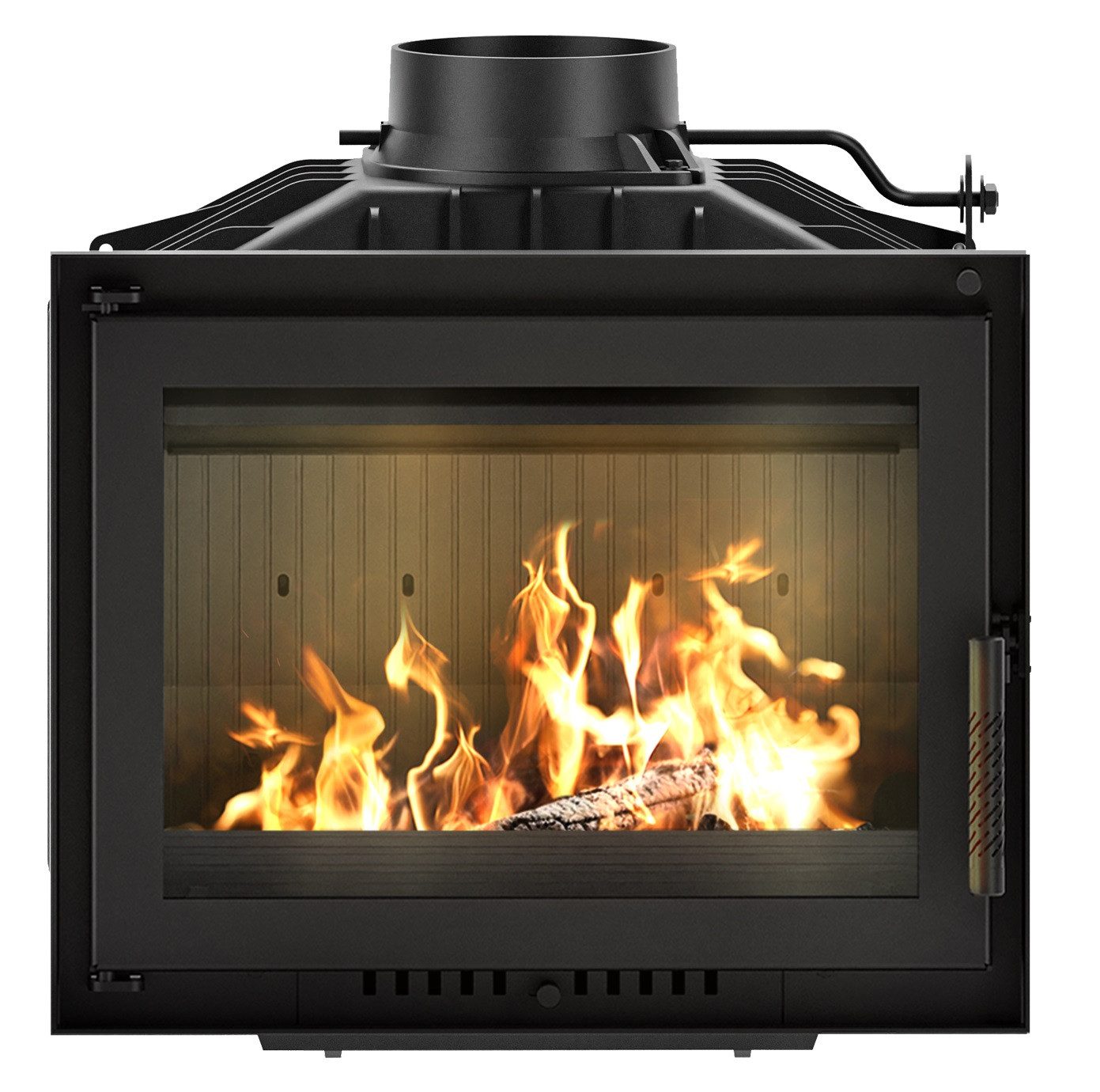 ILDNORD Kaminofen Guss-Kamineinsatz ILDNORD BERGEN !RR150mm! - 8kW, 8 kW