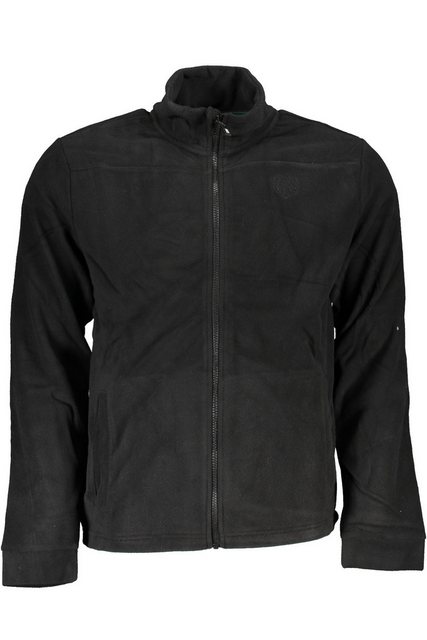 GIAN MARCO VENTURI Sweatshirt Schwarzes Herren Sweatshirt mit Reißverschlus günstig online kaufen