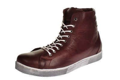 Andrea Conti 0347843582-burgund-36 Sneaker